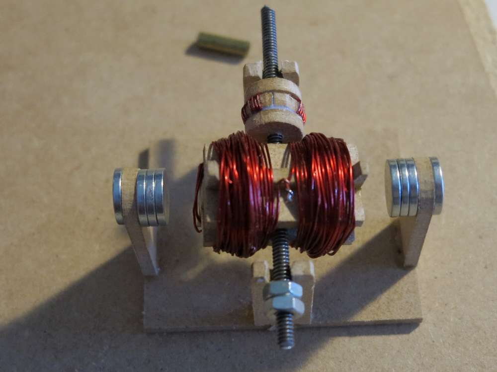 inventorArtist » DIY Two Pole DC Motor