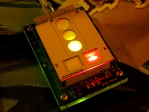 Doug's Traffic Light Kit is a great way to learn good soldering technique and an introduction to coding!